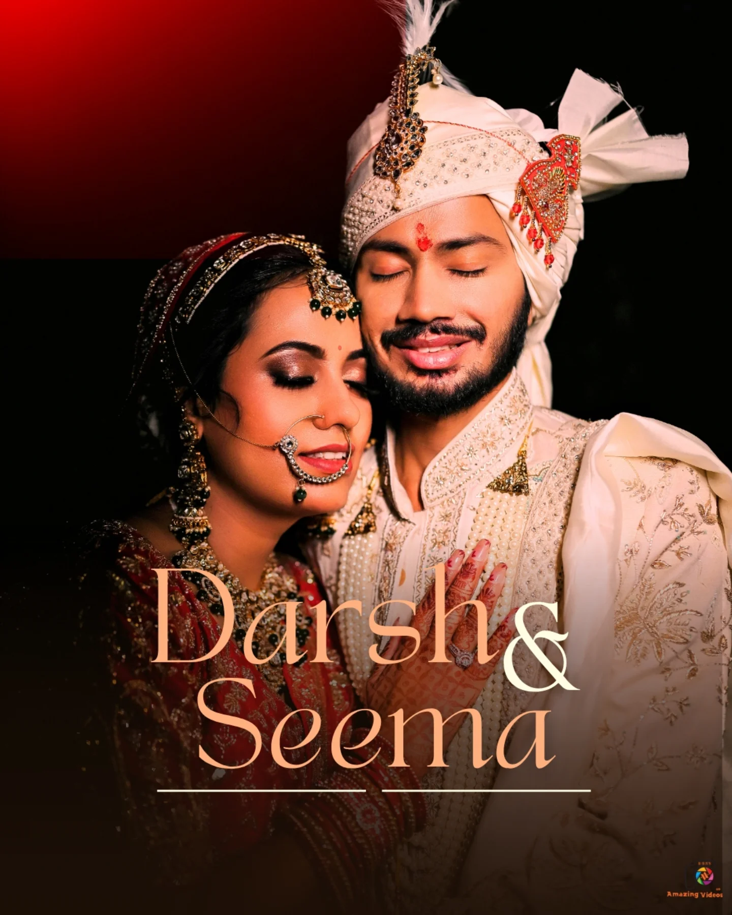 Rohini wedding photographer - Amazing_videos couple portrait