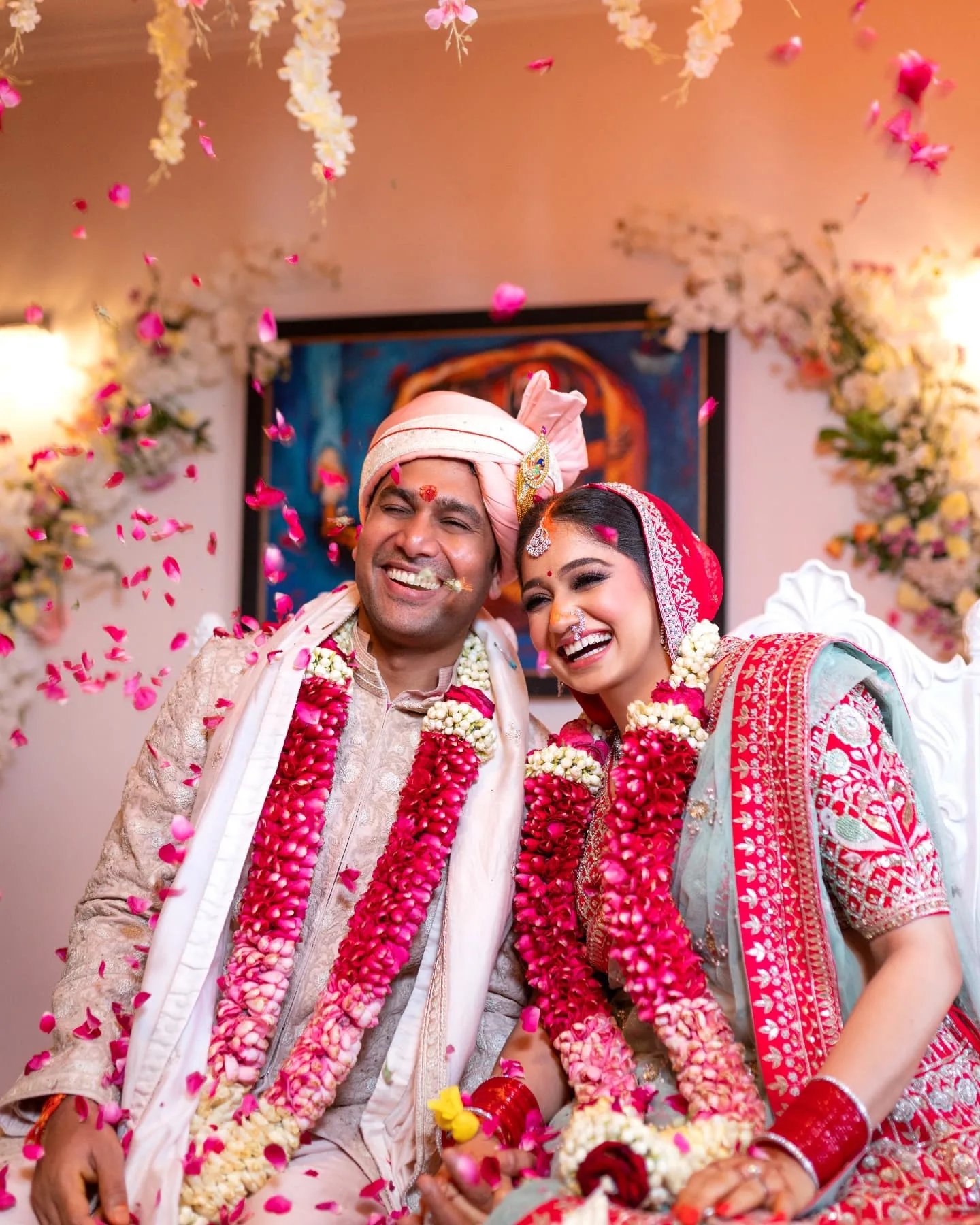 Pre wedding shoot Greater Noida - happy couple by Beyond Photos