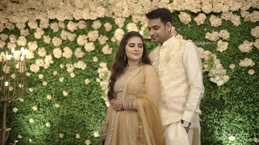 Wedding photographers near Rohini - The Wedding Book couple portrait